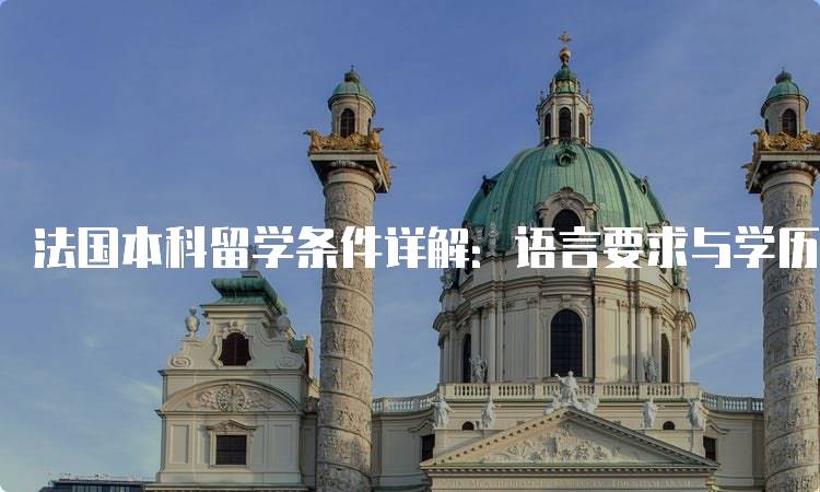 法国本科留学条件详解：语言要求与学历背景-留学谷