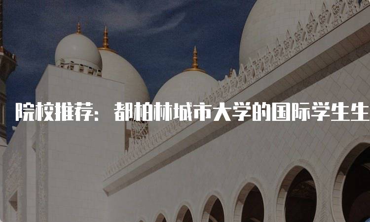 院校推荐：都柏林城市大学的国际学生生活-留学谷