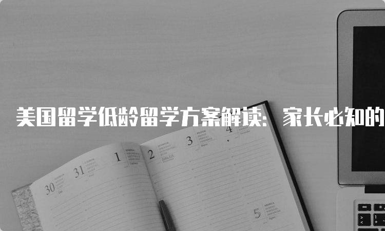 美国留学低龄留学方案解读：家长必知的要点-留学谷