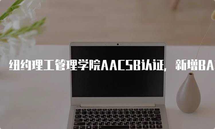 纽约理工管理学院AACSB认证，新增BA项目招生信息-留学谷