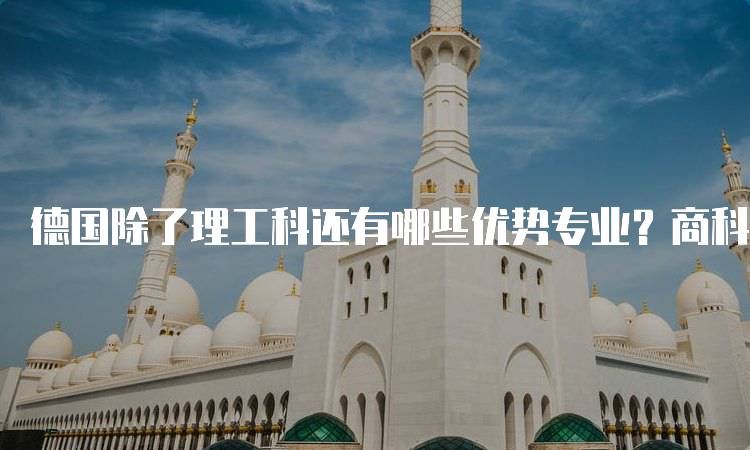 德国除了理工科还有哪些优势专业？商科专业的前景分析-留学谷