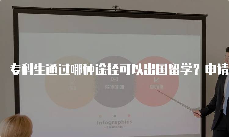 专科生通过哪种途径可以出国留学？申请流程指南-留学谷